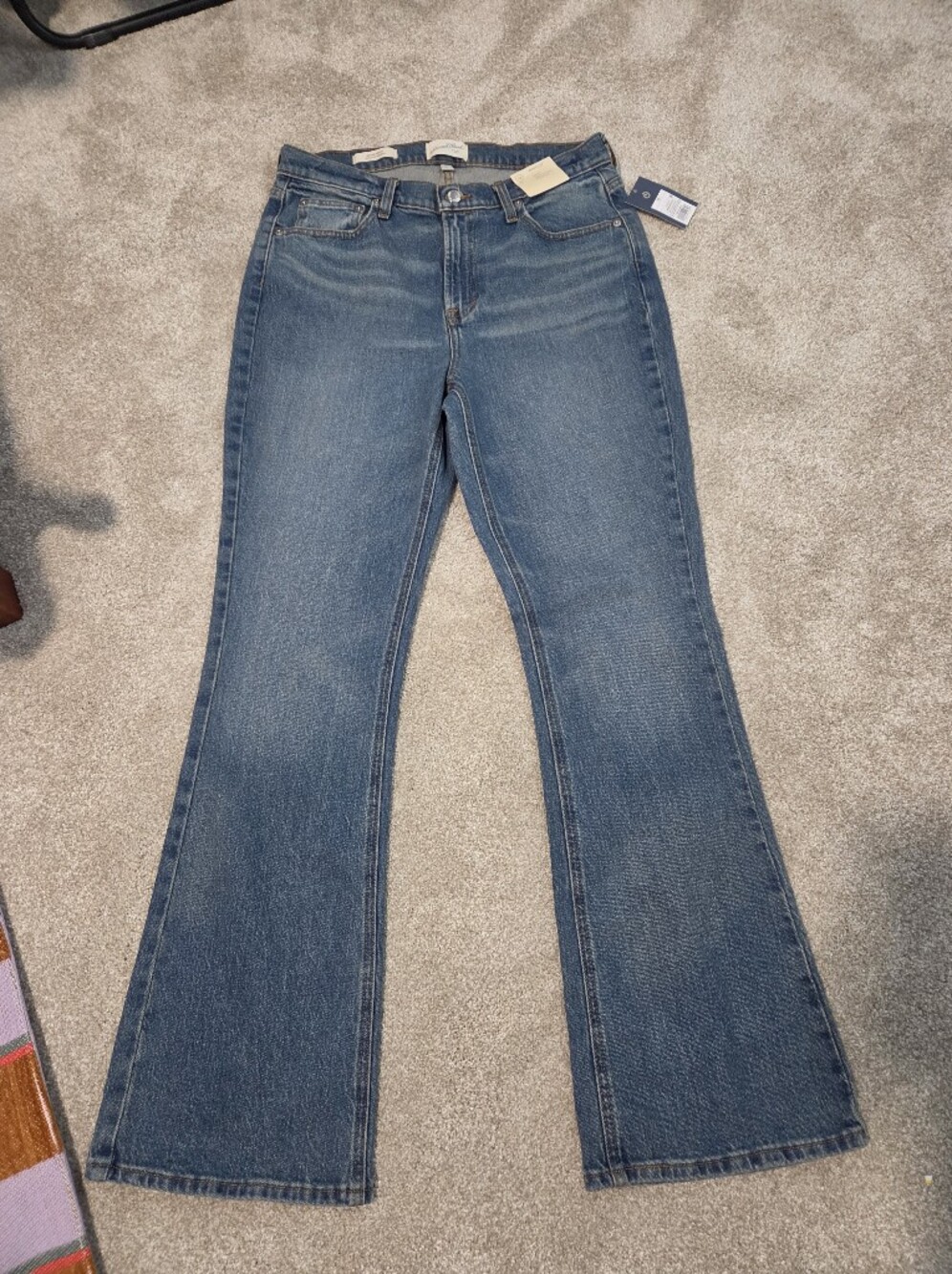 Universal Thread Women's Blue Mid Rise Boot Cut Jeans